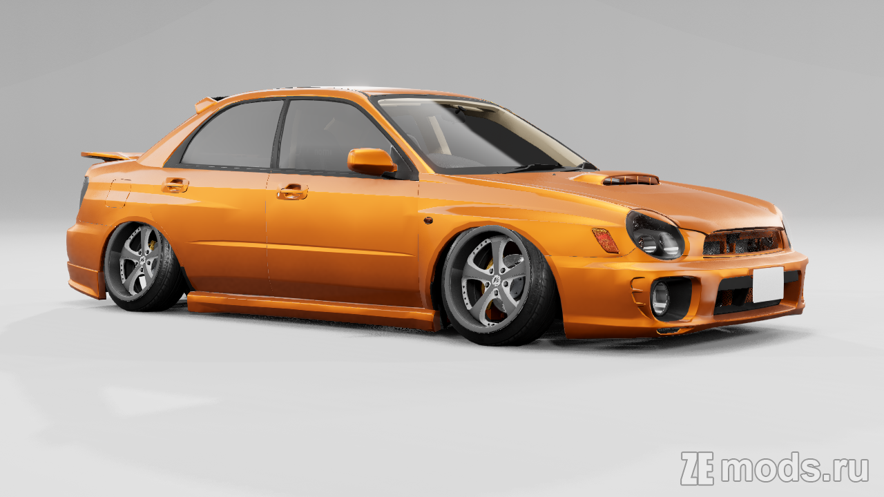 Мод Subaru Impreza (GD BUGEYE) (1.0) для BeamNG.drive (0.35.x)