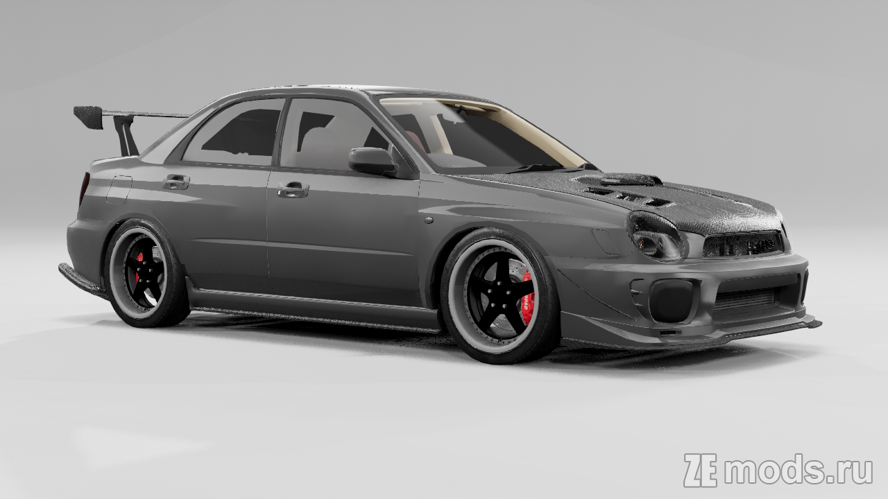Мод Subaru Impreza (GD BUGEYE) (1.0) для BeamNG.drive (0.35.x)