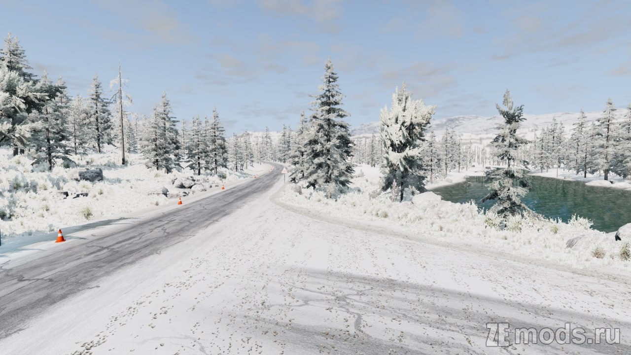 Мод Карта &quot;Norwegian Road 152&quot; (0.1.1) для BeamNG.drive (0.35.x)  
