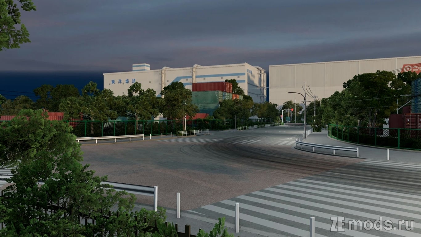 Мод Карта &quot;Oi Wharf&quot; (1.0) для BeamNG.drive (0.35.x)