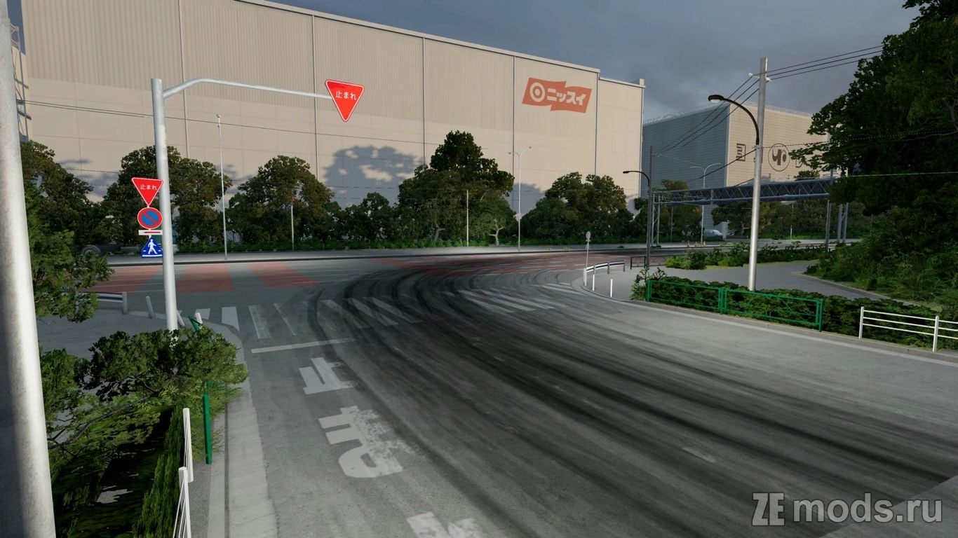 Мод Карта &quot;Oi Wharf&quot; (1.0) для BeamNG.drive (0.35.x)