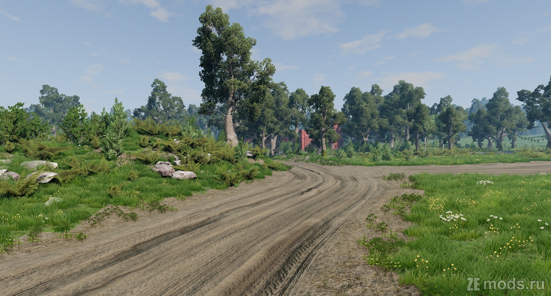 Карта "Rock Island" (PBR) (1.4) для BeamNG.drive (0.35.x)