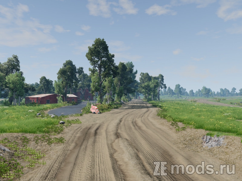 Мод Карта &quot;Rock Island&quot; (PBR) (1.4) для BeamNG.drive (0.35.x)