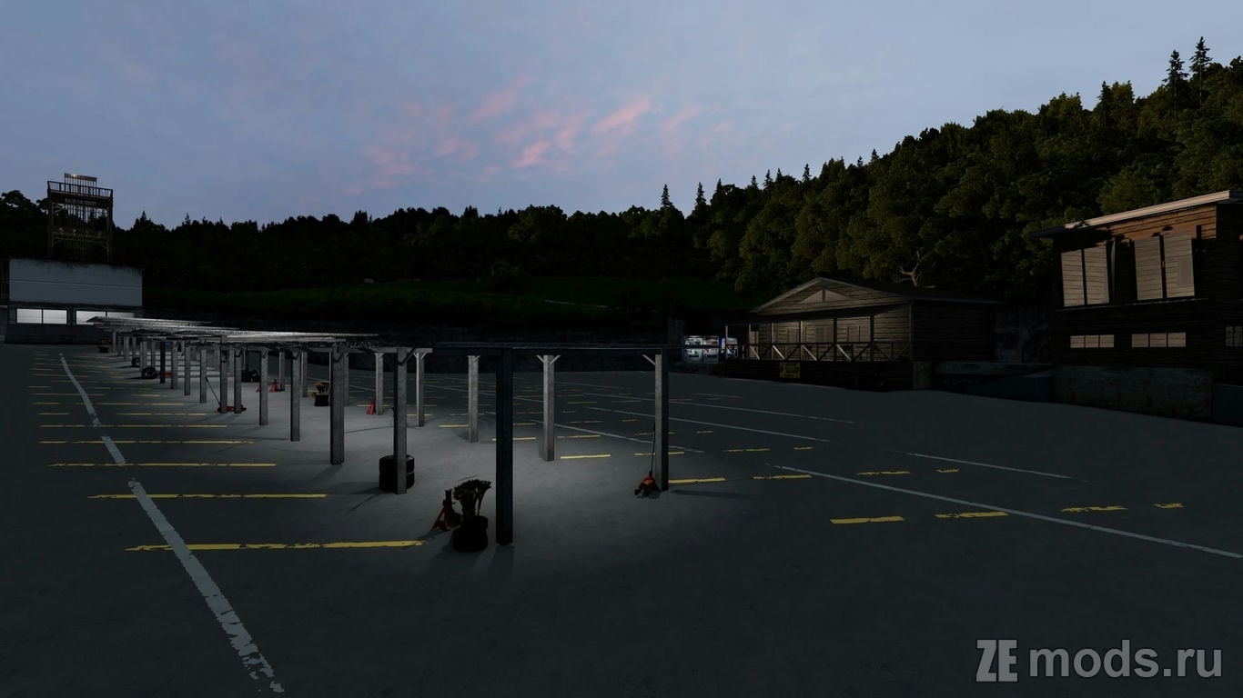 Мод Карта &quot;Sportsland Yamanashi&quot; (1.0) для BeamNG.drive (0.35.x)