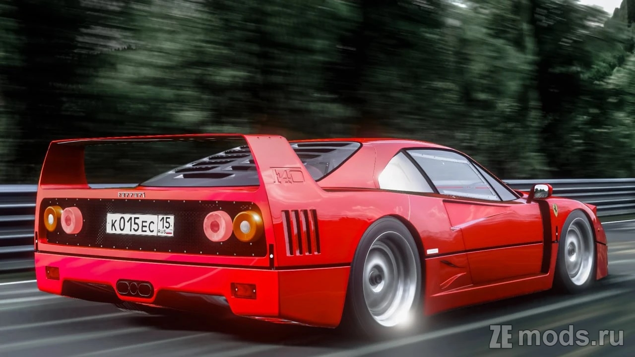Мод Ferrari 1987 F40 для BeamNG.drive