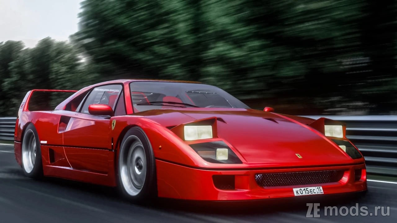 Ferrari 1987 F40 для BeamNG.drive