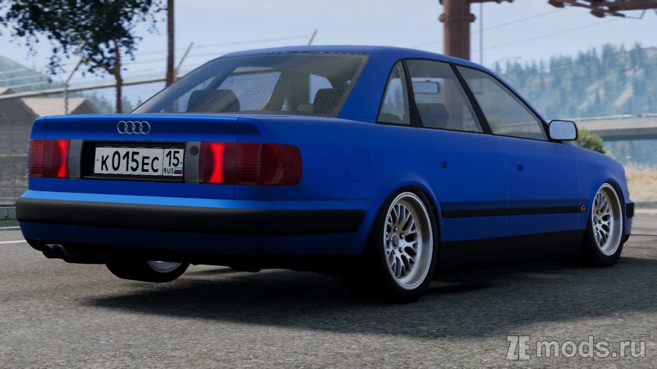 Мод 1999 AUDI 100 C4 Stock \ S \ Stance для BeamNG.drive