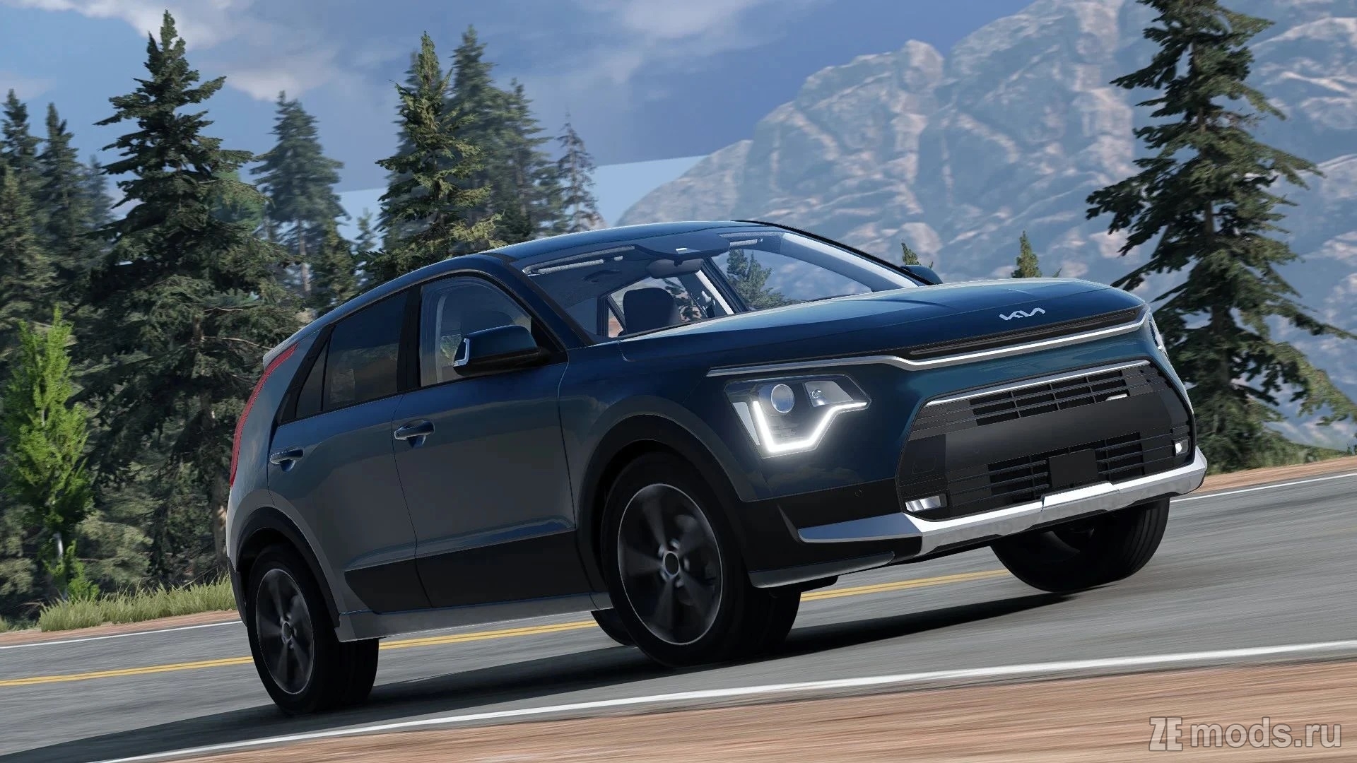 Мод KIA Niro 2024 для BeamNG.drive