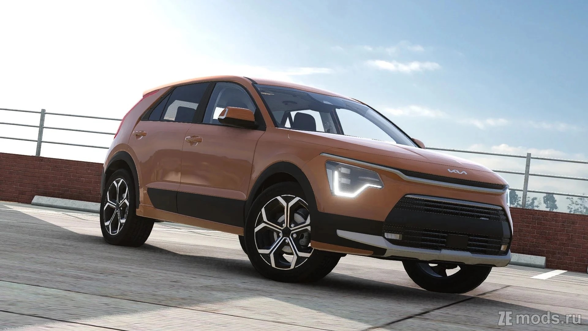 Мод KIA Niro 2024 для BeamNG.drive