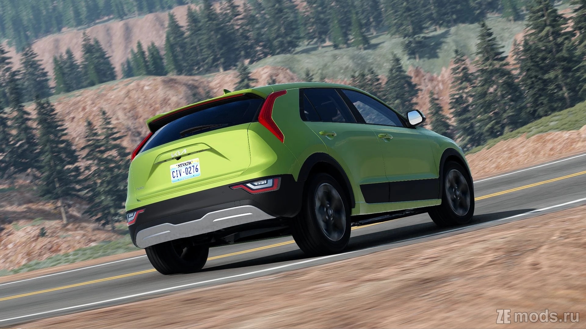 Мод KIA Niro 2024 для BeamNG.drive