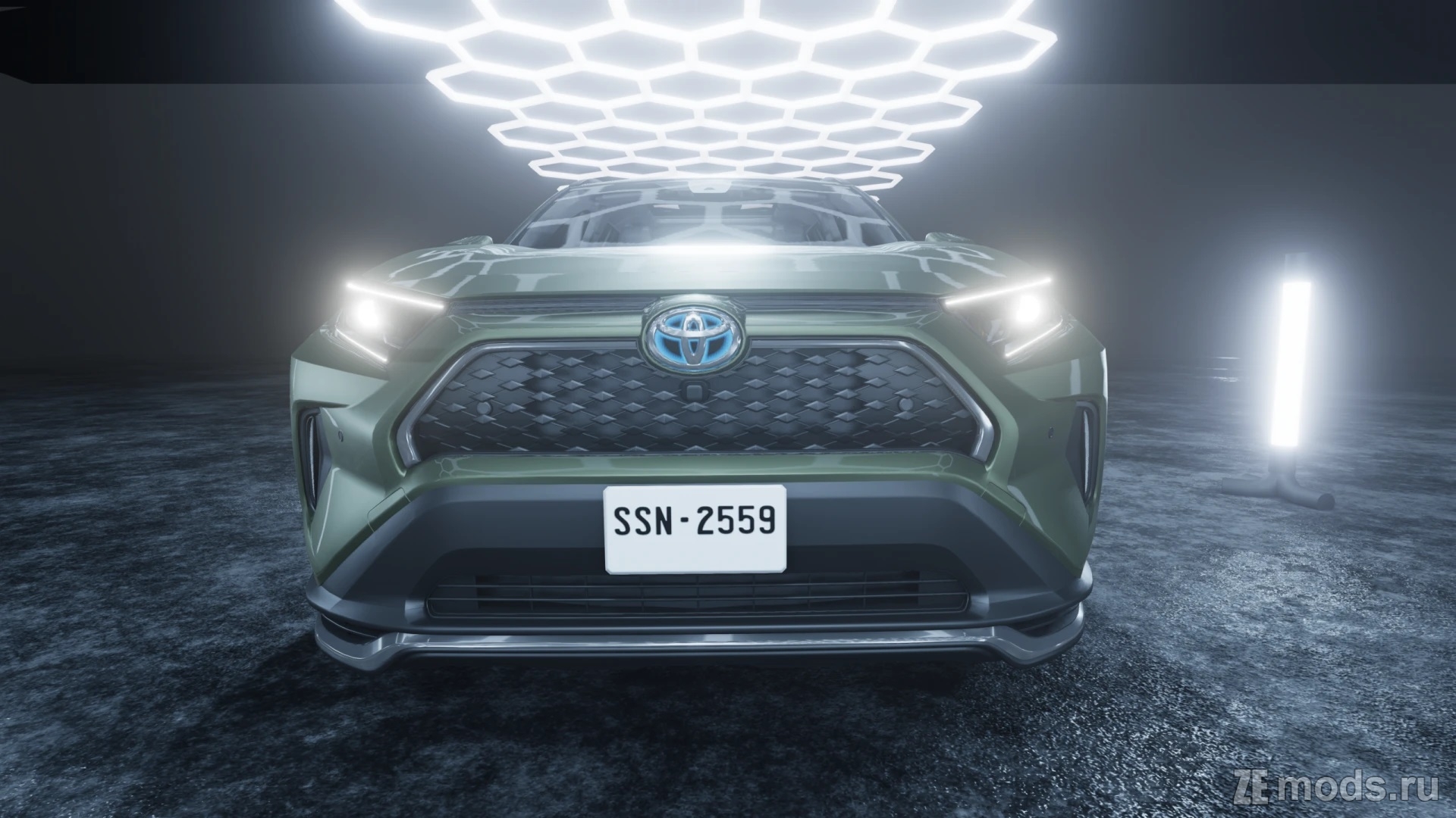 Мод Toyota Rav 4 Hybride de 2020 (0.34) для BeamNG.drive