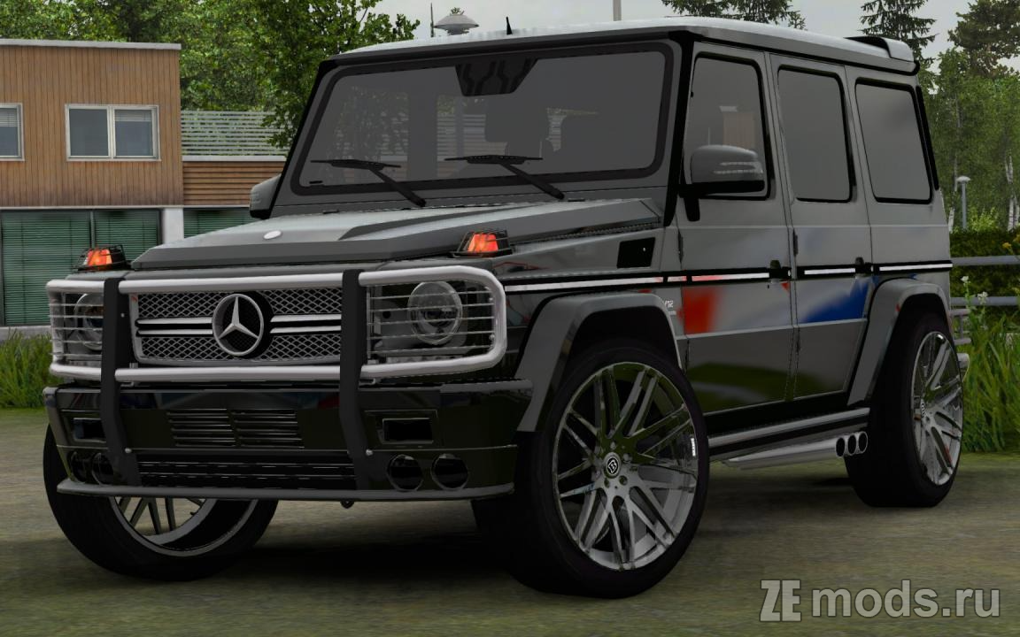 Mercedes-Benz G65 (5.3) для Euro Truck Simulator 2 (1.54)