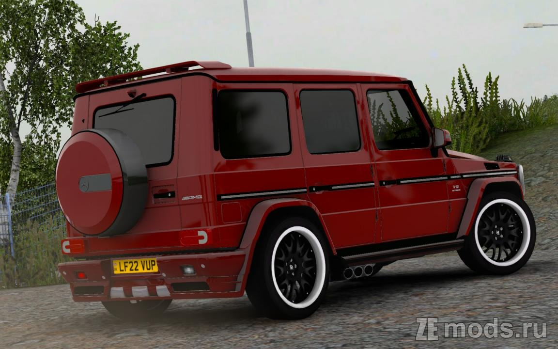 Мод Mercedes-Benz G65 (5.3) для Euro Truck Simulator 2 (1.54)