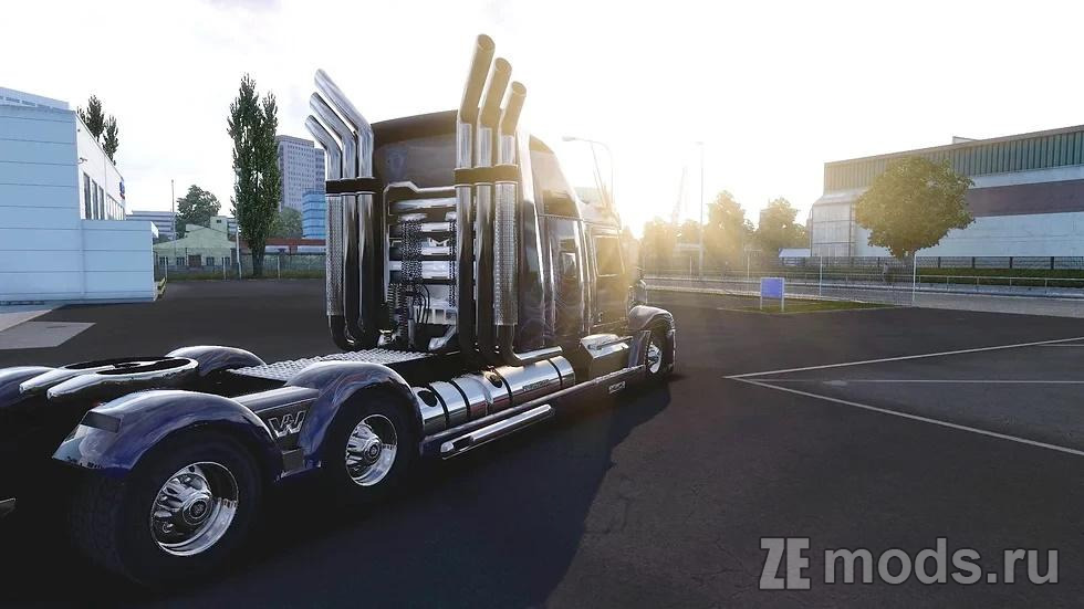 Мод Мод Western Star 5700 Optimus Prime (10.04.25) для Euro Truck Simulator 2 (1.54)