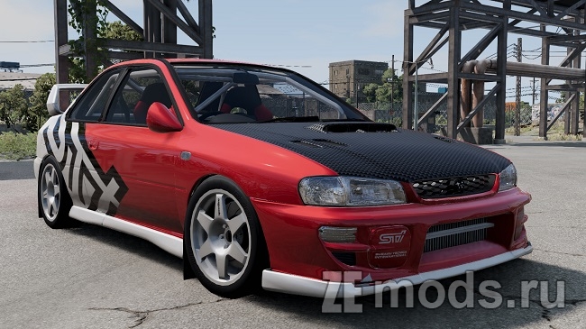 Subaru Impreza (GC/GM/GF) (1992-2001) (2.0) для BeamNG.drive (0.35.x)