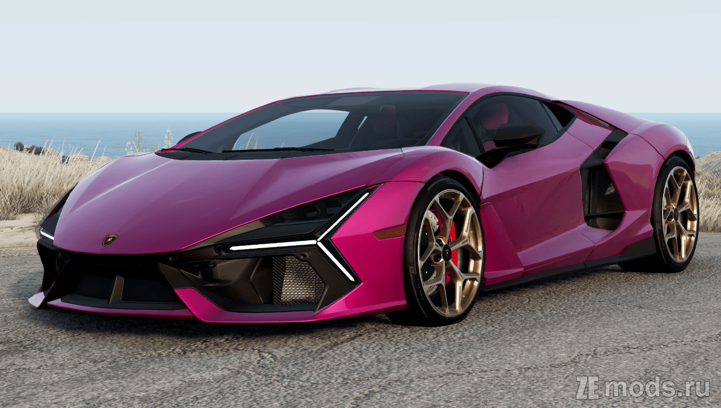 Мод Lamborghini Revuelto (LB744) (1.5) для BeamNG.drive (0.35.x)