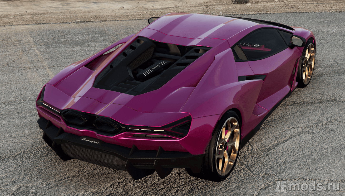 Мод Lamborghini Revuelto (LB744) (1.5) для BeamNG.drive (0.35.x)