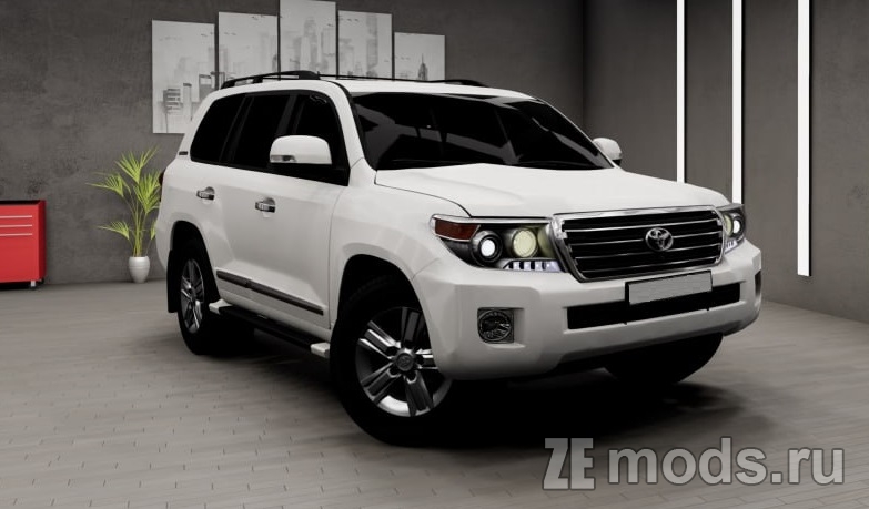 Мод Toyota Land Cruiser 200 (1.0) для BeamNG.drive (0.35.x)