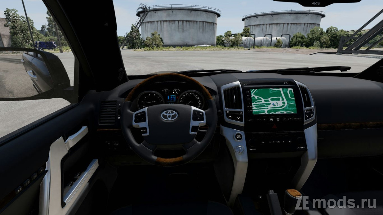 Мод Toyota Land Cruiser 200 (1.0) для BeamNG.drive (0.35.x)
