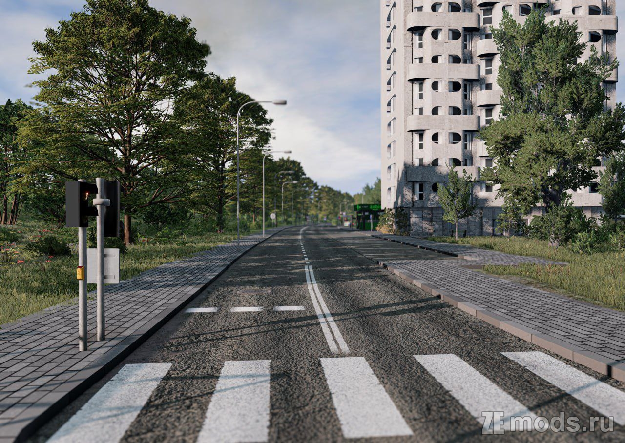 Мод Карта "Polish Roads" (2.0) для BeamNG.drive (0.35.x)
