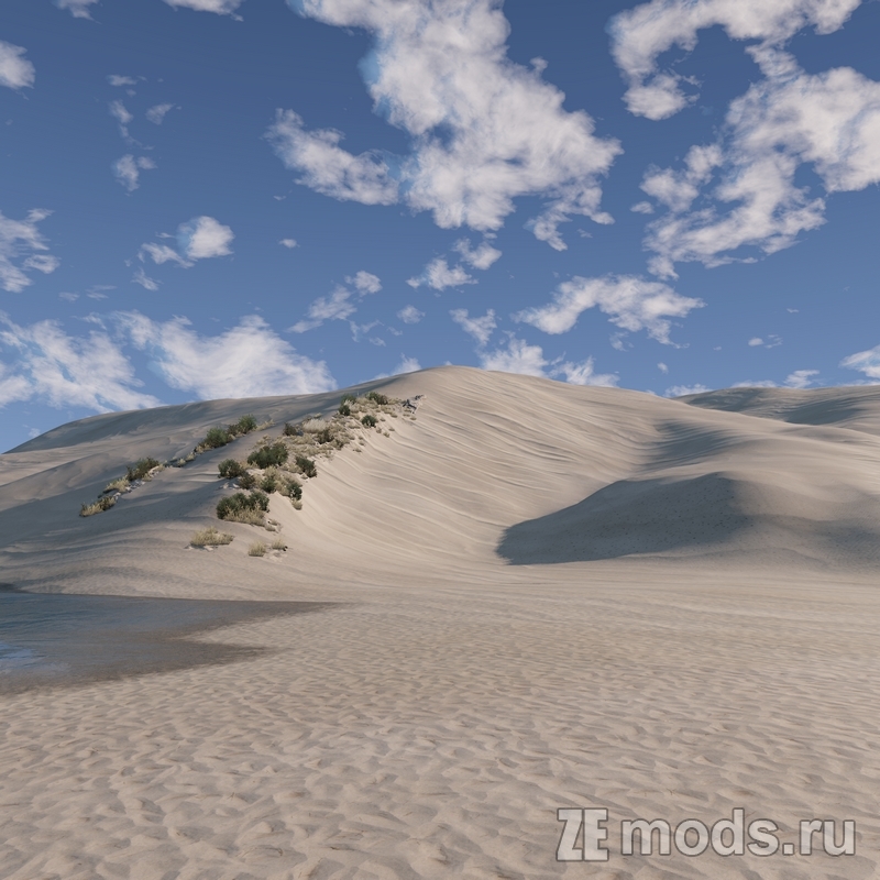 Мод Карта "Pure Sands" (1.4) для BeamNG.drive (0.35.x)