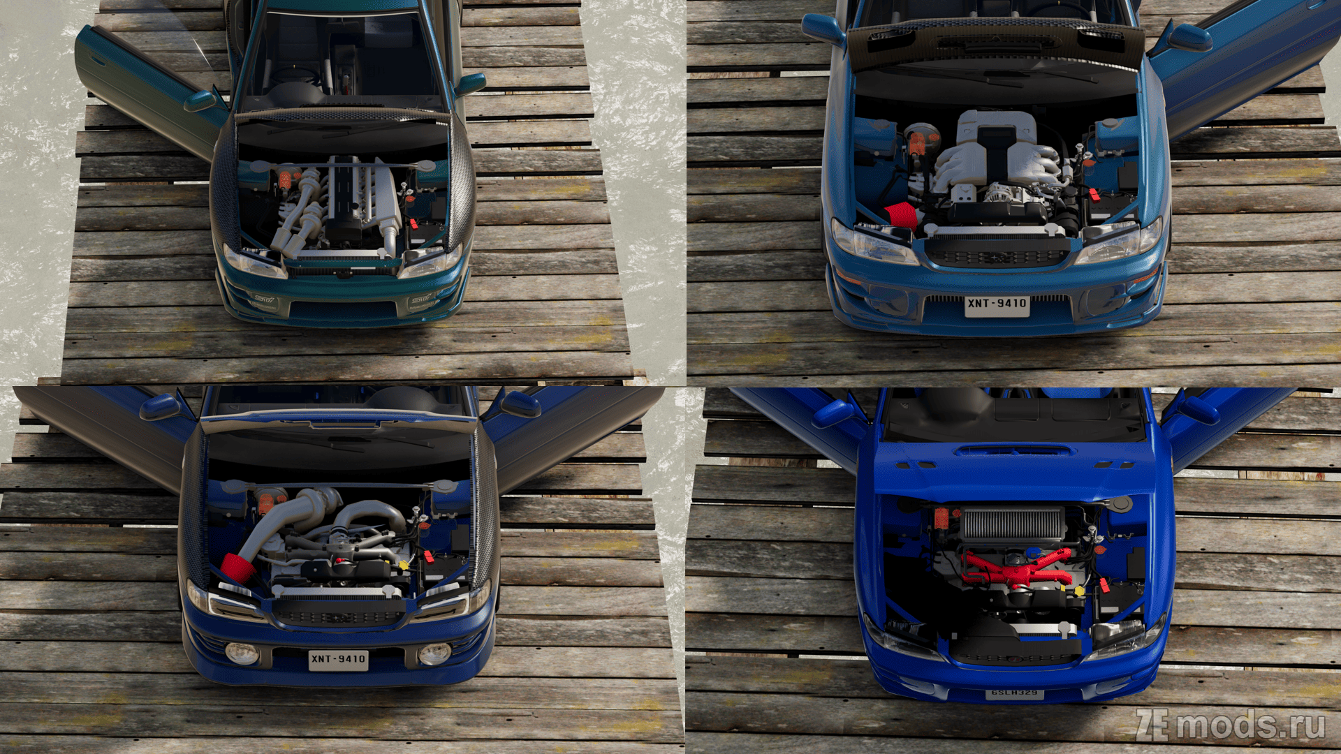 Мод Subaru Impreza (GC/GM/GF) (1992-2001) (1.96) для BeamNG.drive (0.35.x)