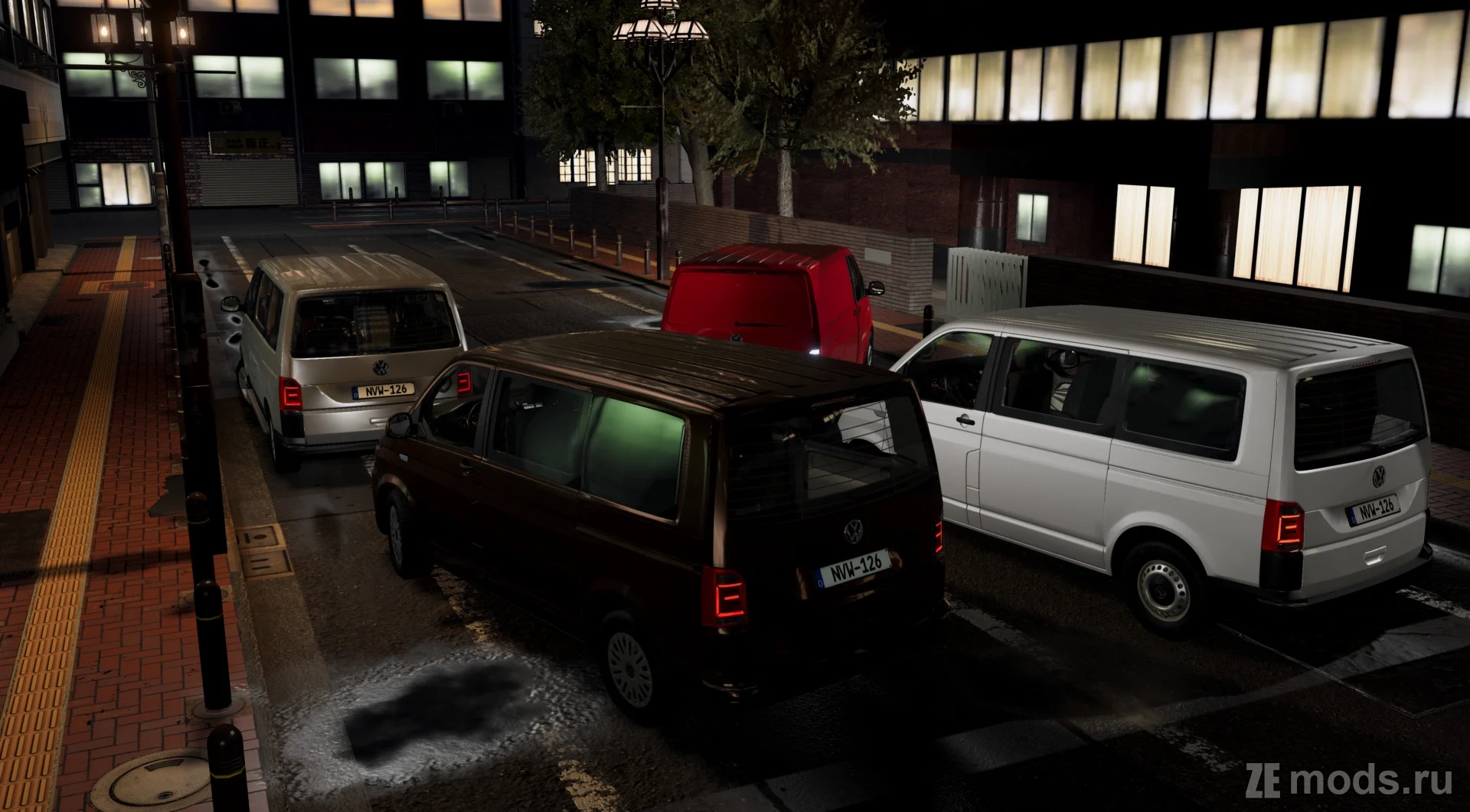 Мод Volkswagen Transporter T6 (6.66) для BeamNG.drive (0.35.x)