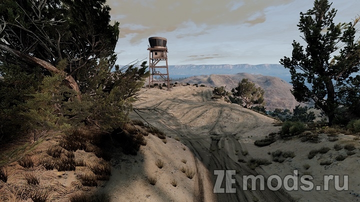 Карта "4x4 Grounds" (1.8) для BeamNG.drive (0.35.x)