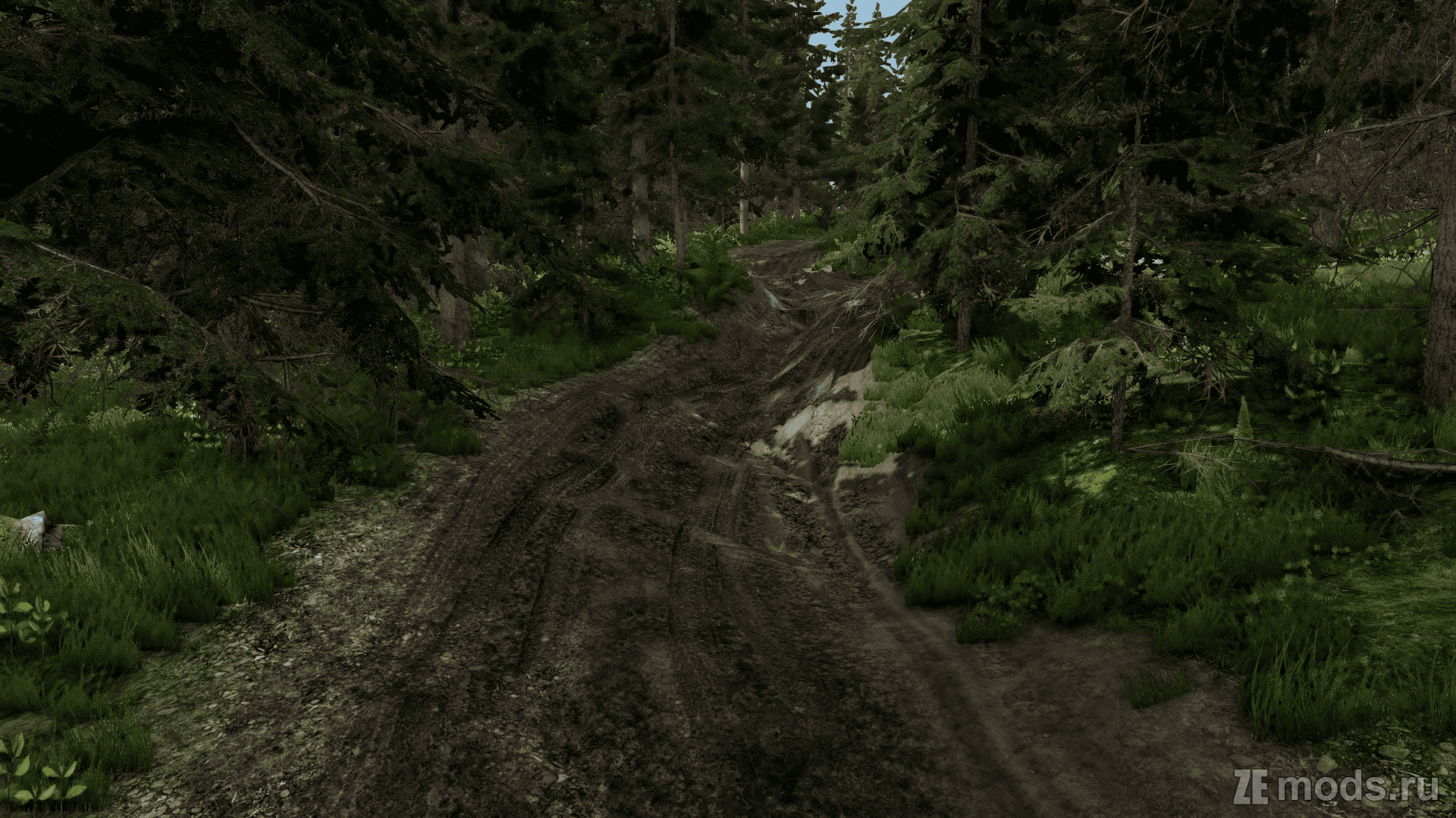 Мод Карта &quot;Rocky Mountains&quot; (0.7) для BeamNG.drive (0.35.x)