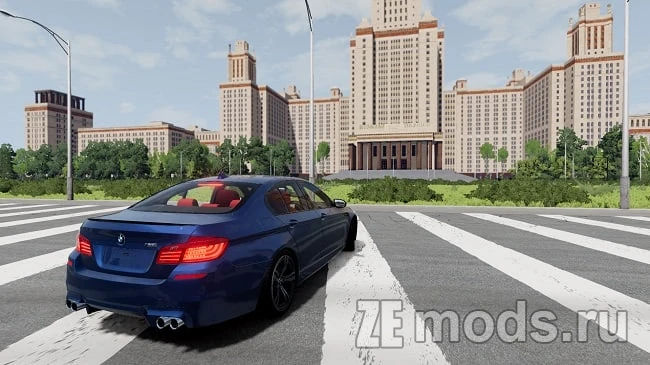 Мод Карта &quot;МГУ&quot; (1.0) для BeamNG.drive (0.35.x)