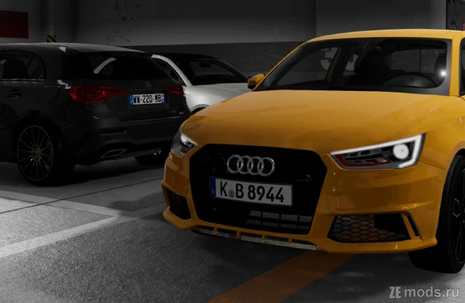 Мод Audi A1 8X (4.5) для BeamNG.drive