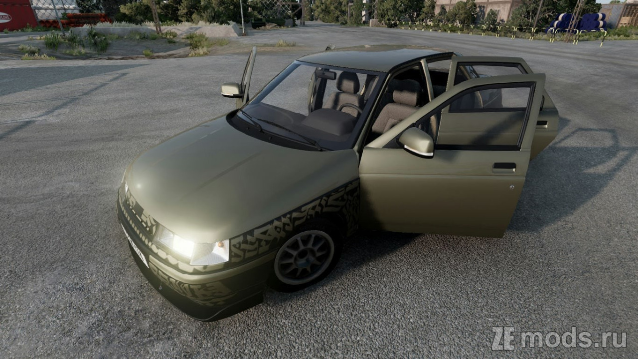 Мод ВАЗ 2110 FIX (1.0) для BeamNG.drive (0.35.x)