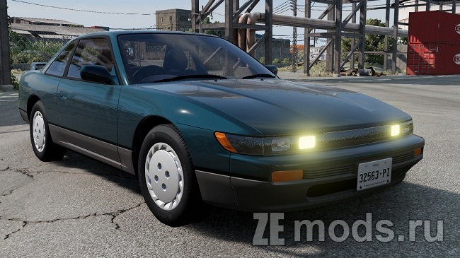 Nissan Silvia S13 Coupe (1.0) для BeamNG.drive (0.35.x)