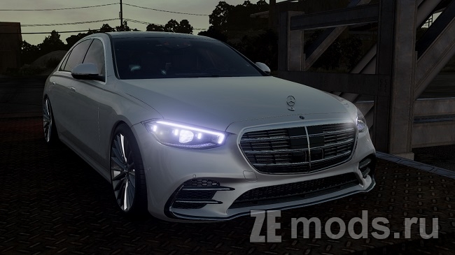Mercedes S-Class MAYBACH 2022 (1.0) для BeamNG.drive (0.35.x)