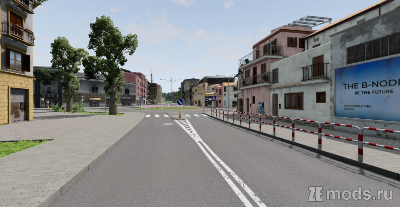 Карта "Poland (Summer/Winter)" (1.1) для BeamNG.drive (0.35.x)    