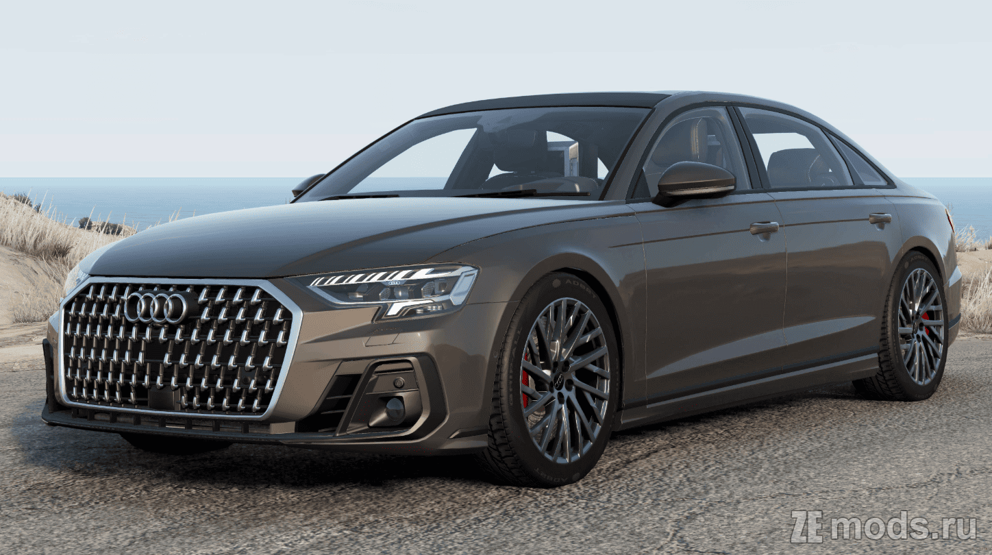 Мод Audi A8L TFSI quattro (1.0) для BeamNG.drive (0.35.x)