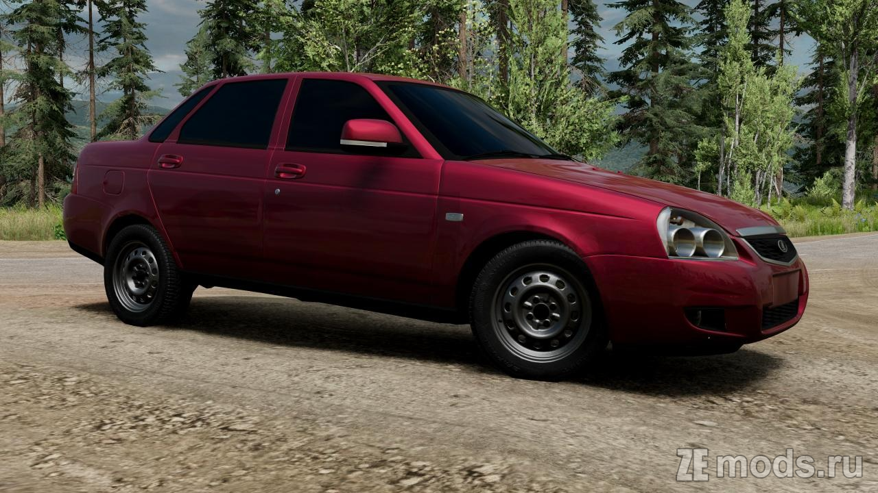 Lada Priora (1.0) для BeamNG.drive (0.35.x)