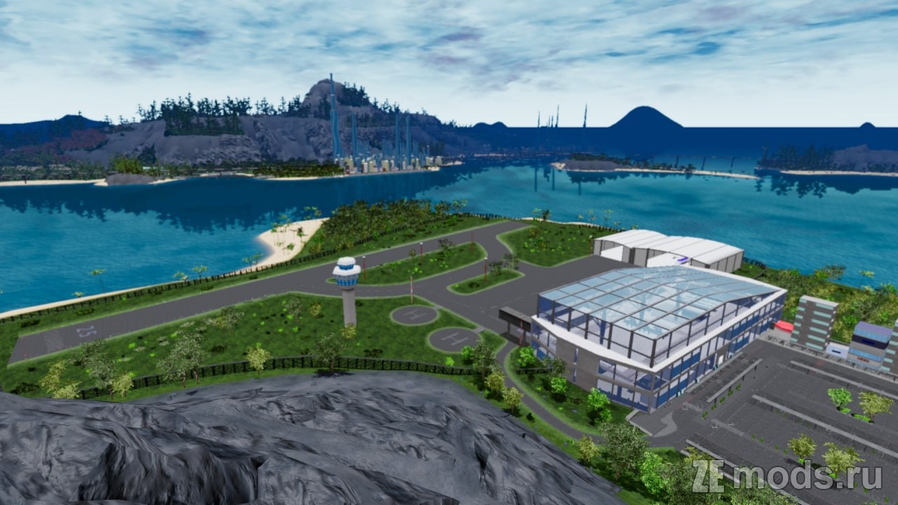 Мод Карта "Japan Island" (1.3) для BeamNG.drive (0.35.x)