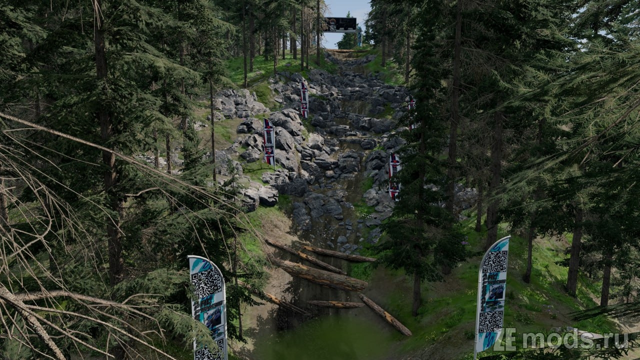 Мод Карта &quot;Mudstone Valley Ultra 4&quot; (1.5) для BeamNG.drive (0.35.x)