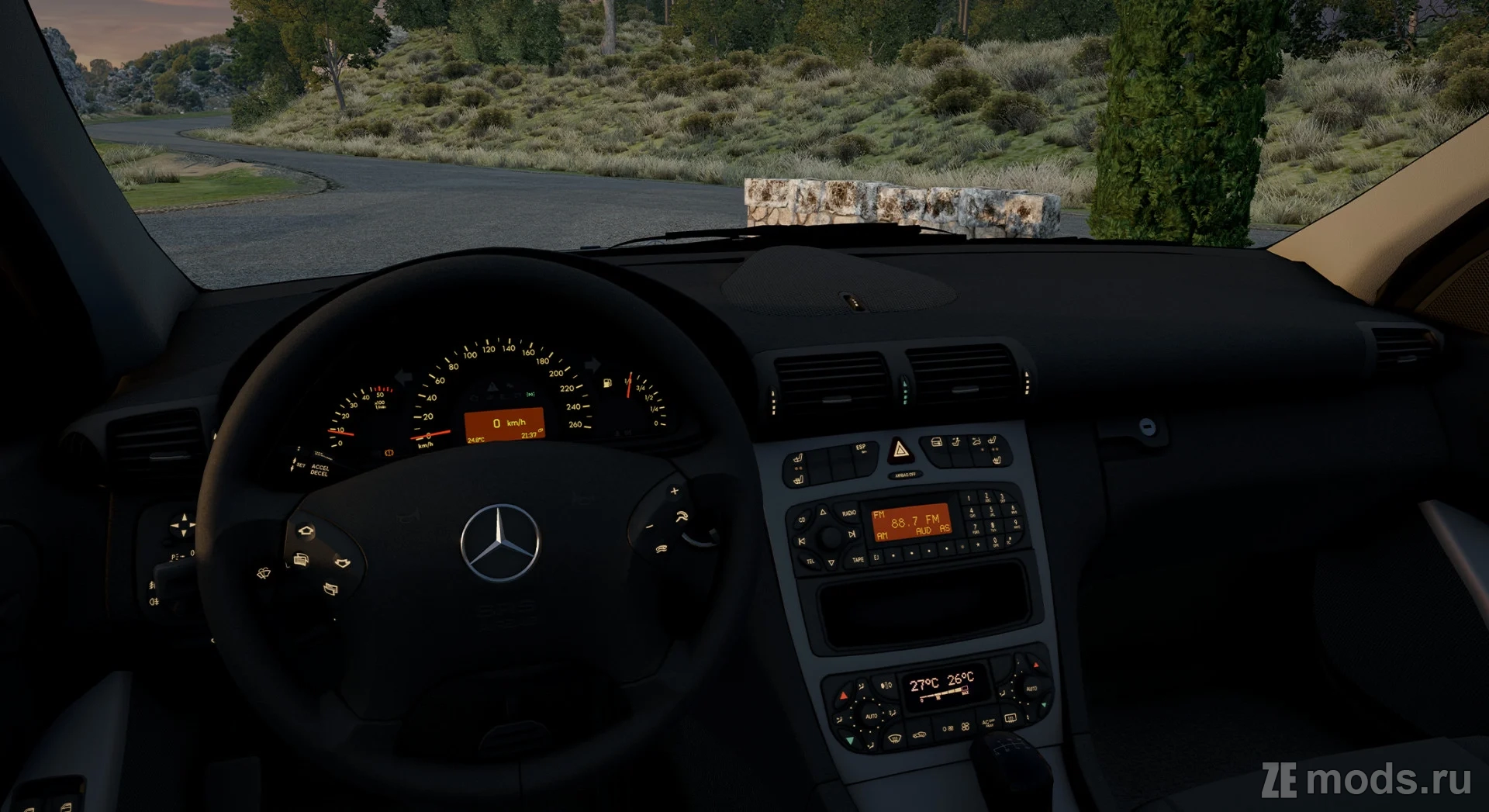 Мод Mercedes-Benz C-Class W203 (5.0) для BeamNG.drive (0.35.x)
