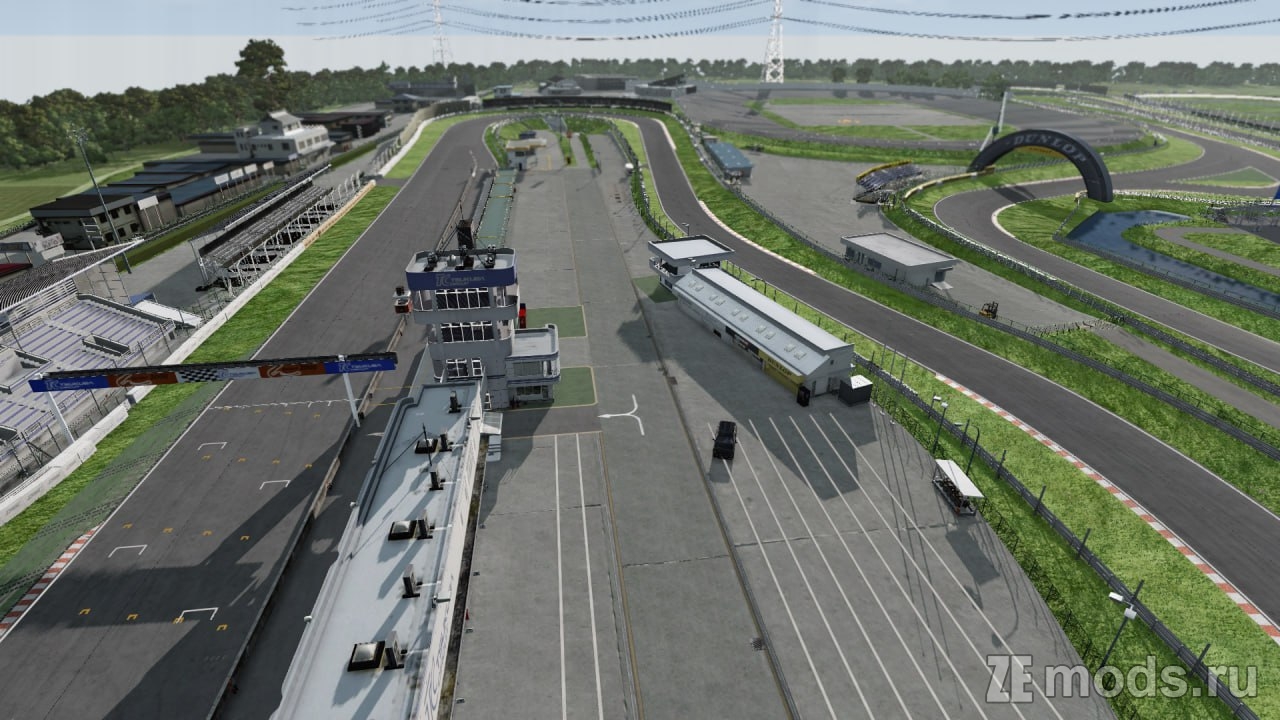 Карта "Tsukuba Circuit" (2.0) для BeamNG.drive (0.35.x)
