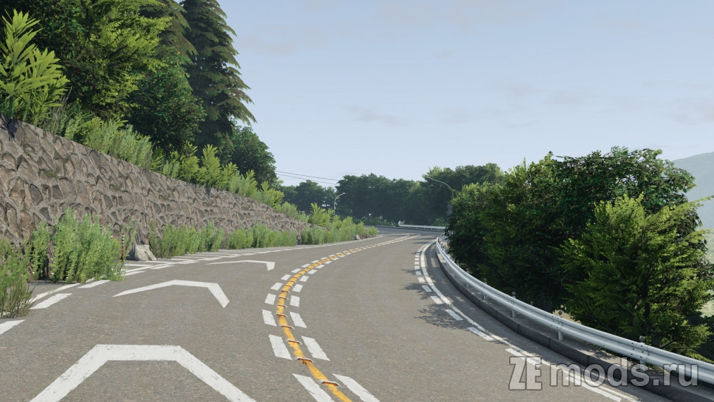Мод Карта "Odawara Pikes Peak/Kanagawa Perfecture" (1.0) для BeamNG.drive (0.35.x)