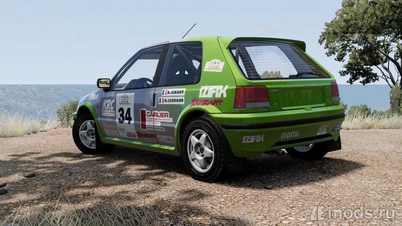 Мод Cherrier Picnic 1992 (1.6) для BeamNG.drive (0.35.x)