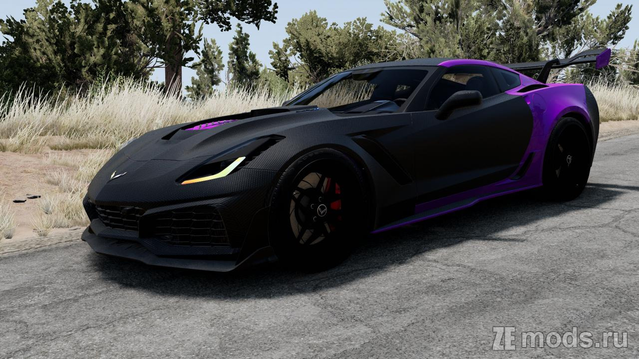 Chevrolet Corvette C7 (1.2) для BeamNG.drive (0.35.x)