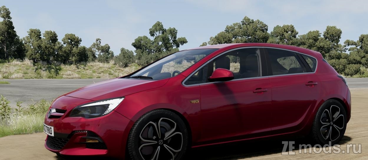 Vauxhall Astra J (1.0) для BeamNG.drive (0.35.x)