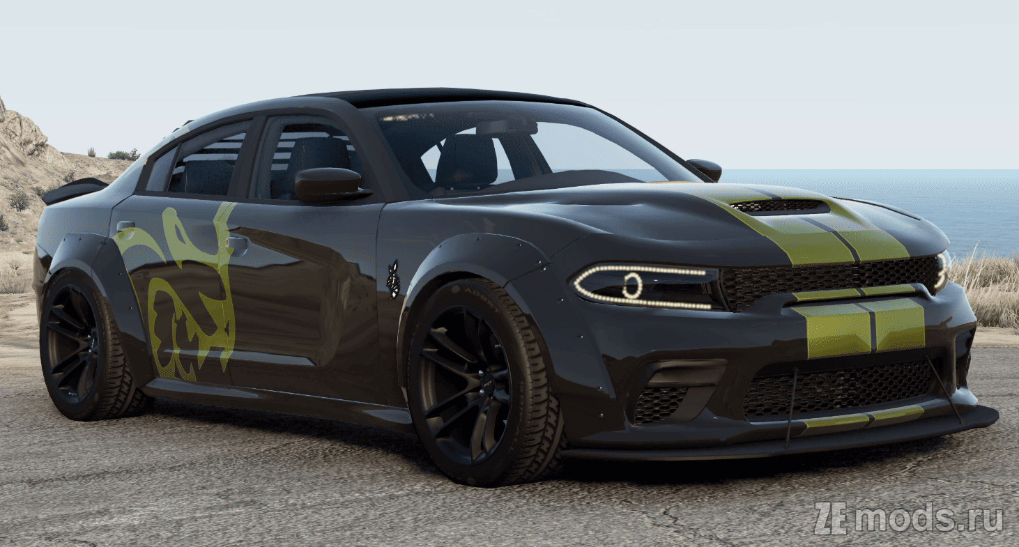Dodge Charger SRT Hellcat Redeye (1.0) для BeamNG.drive (0.35.x)