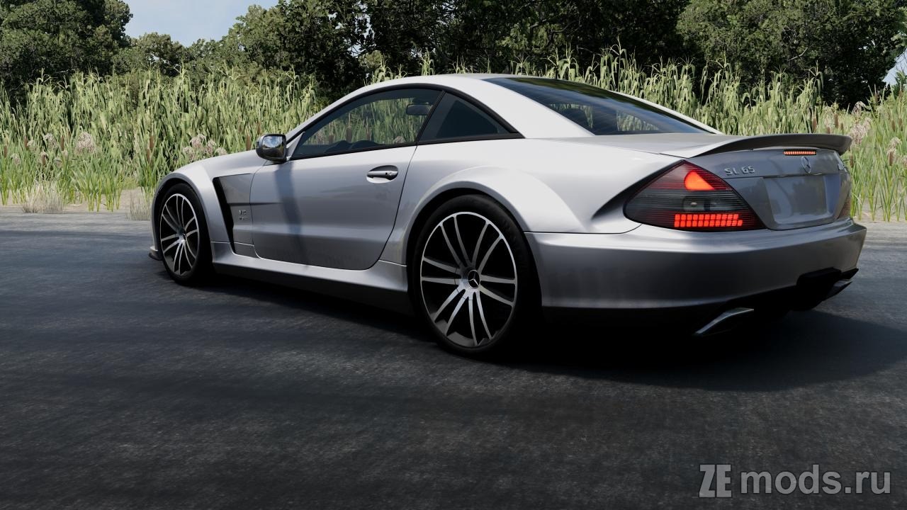 Мод Mercedes-Benz SL65 AMG Black Series (1.4) для BeamNG.drive (0.35.x)&nbsp;