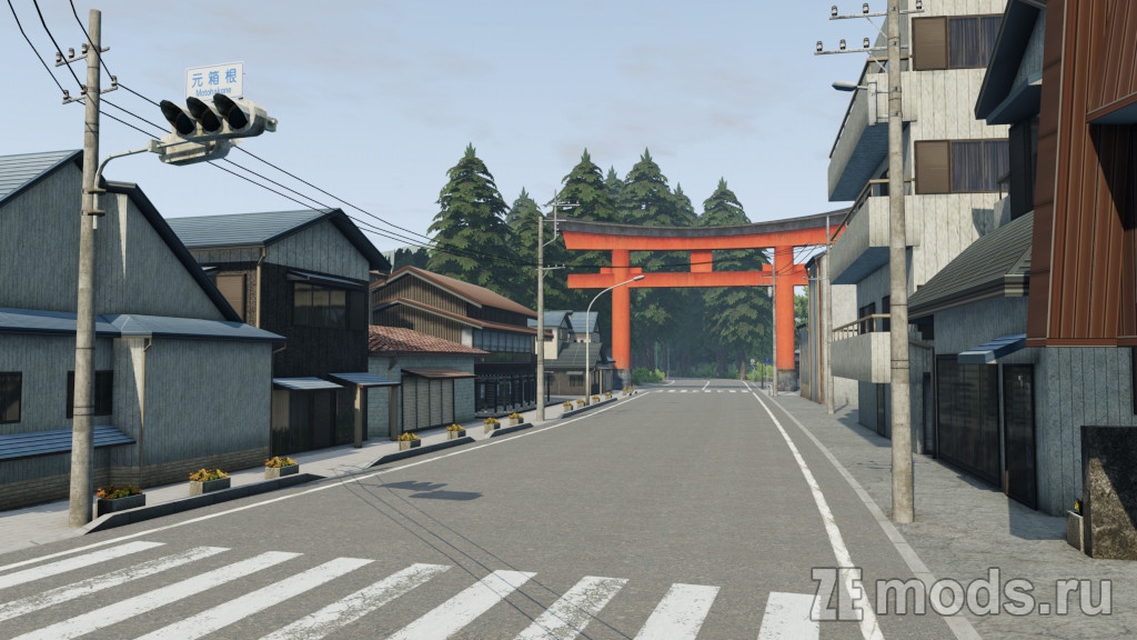 Мод Карта "Odawara Pikes Peak/Kanagawa Perfecture" (1.0) для BeamNG.drive (0.35.x)
