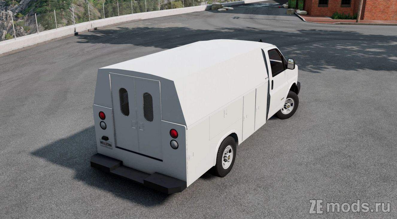 Мод Chevrolet Express (1.1) для BeamNG.drive (0.35.x)