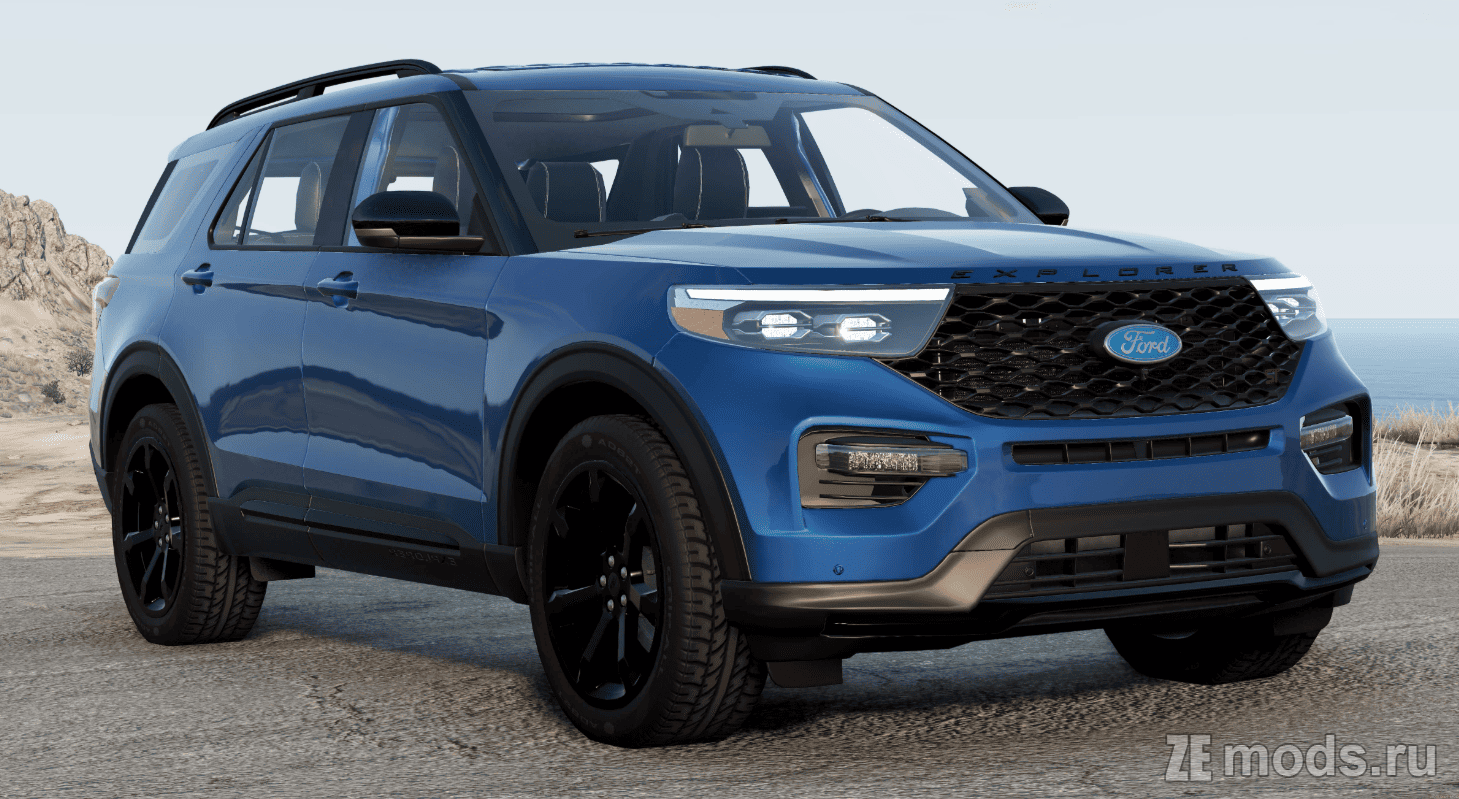 Мод Ford Explorer ST (1.0) для BeamNG.drive (0.35.x)